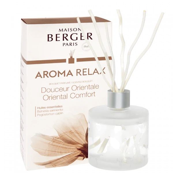 Maison Berger Paris Pálcás Diffúzor Aroma 180ml - Aroma Relax-Keleti Kényelem