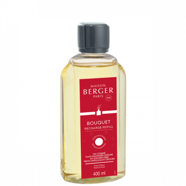 Maison Berger Paris Pálcás Diffúzor Utántöltő 400ml - Konyhai illatok semlegesítésére