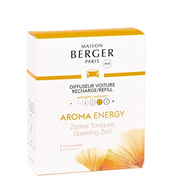 Maison Berger Paris Autóillatosító Utántöltő - Aroma Energy-Ragyogó Életkedv