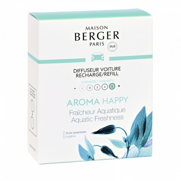Maison Berger Paris Autóillatosító Utántöltő - Aroma Happy-Üde Frissesség