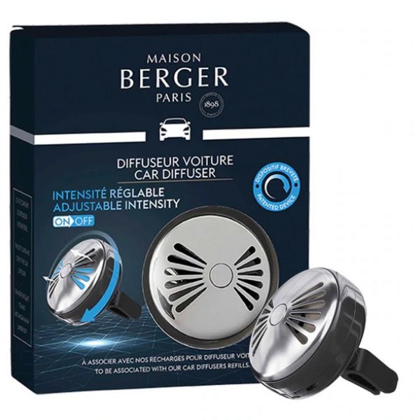 Maison Berger Paris Autóillatosító Állítható Tok Flash - Silver