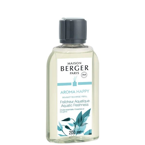 Maison Berger Paris Pálcás Diffúzor Utántöltő 200ml - Aroma Happy-Üde Frissesség