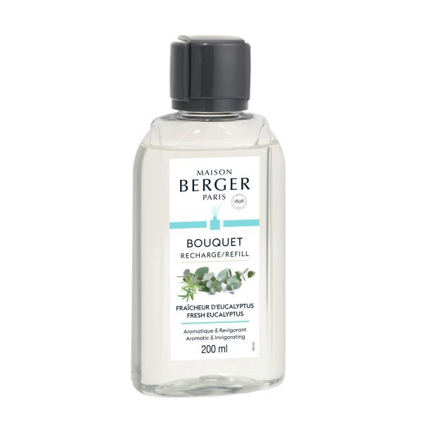 Maison Berger Paris Pálcás Diffúzor Utántöltő 200ml - Friss Eukaliptusz