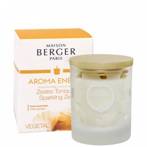 Maison Berger Paris Illatgyertya Aroma 35h - Aroma Energy-Ragyogó Életkedv