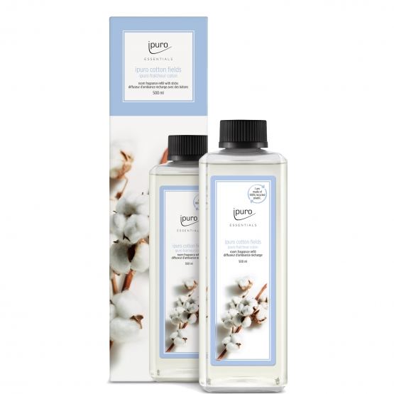 iPuro lakásparfüm utántöltő Essentials 500ml - Gyapotföldek