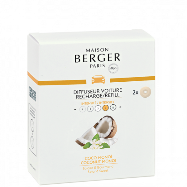 Maison Berger Paris Autóillatosító Utántöltő - Kókusz