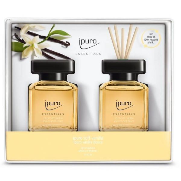iPuro lakásparfüm Essentials 2x50ml - Lágy vanília
