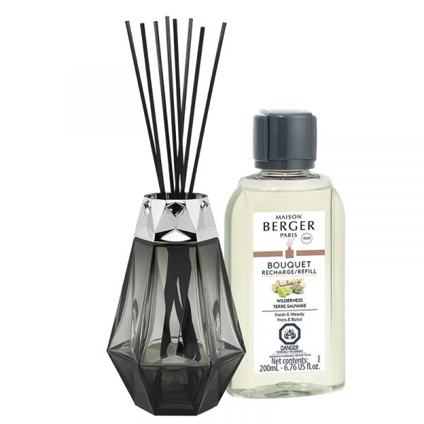 Maison Berger Paris Pálcás Diffúzor Prisme Fekete 200ml - Vadon
