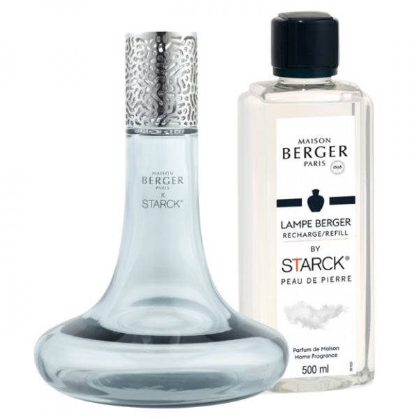 Maison Berger Paris Katalitikus Lámpa Starck Szürke 500ml - Peau de Pierre