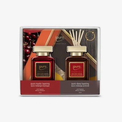 iPuro Pálcás illatosító Essentials 2x50ml - Misztikus & Mély rétegek