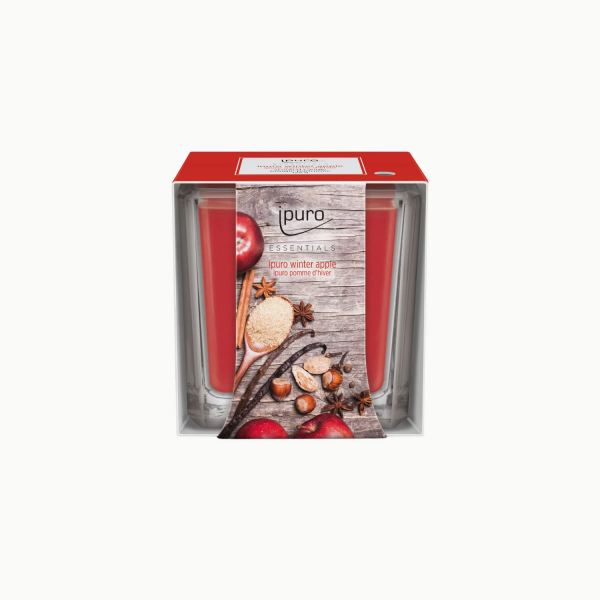 iPuro Illatgyertya Essentials 25h - Téli alma