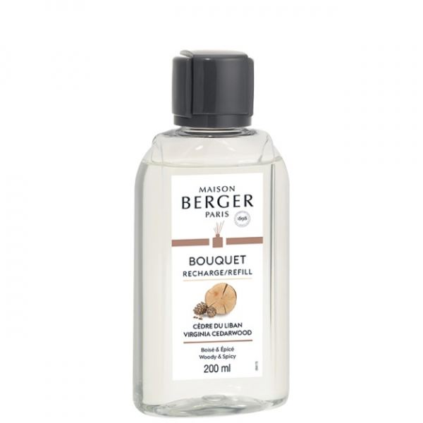 Maison Berger Paris Pálcás Diffúzor Utántöltő 200ml - Cédrus