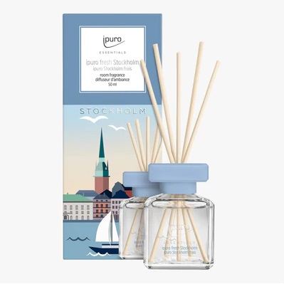 iPuro Pálcás illatosító Essentials 50ml - Friss Stockholm