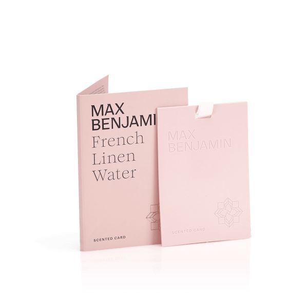 French Linen Water scented card