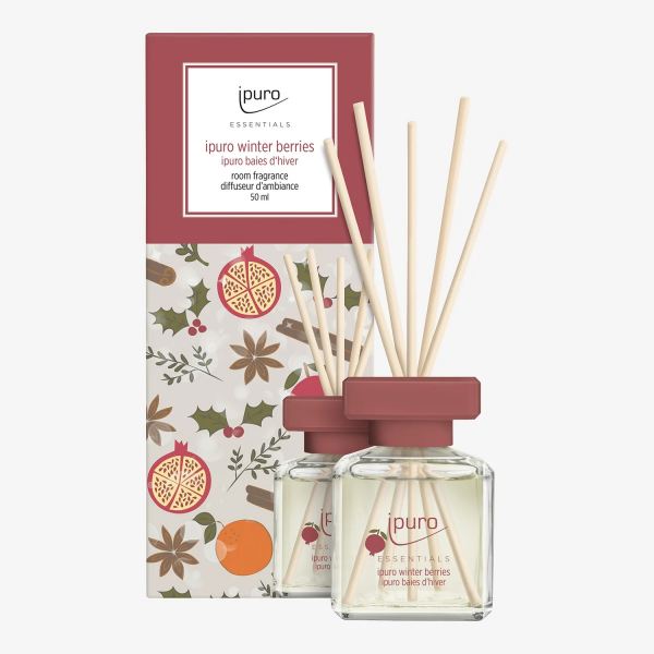 iPuro Pálcás illatosító Essentials 50ml - Téli bogyók