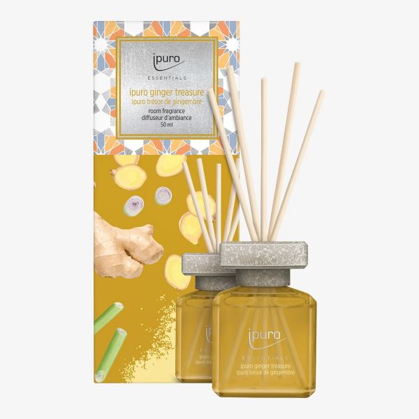 iPuro Pálcás illatosító Essentials 50ml - Gyömbér kincse