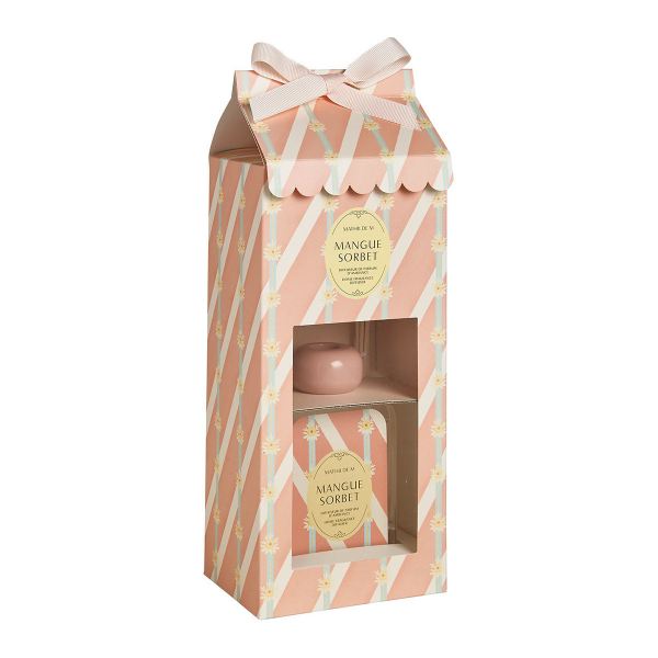 Mathilde M. Bain de Soleil pálcás diffúzor 150ml - Mangó Sorbet